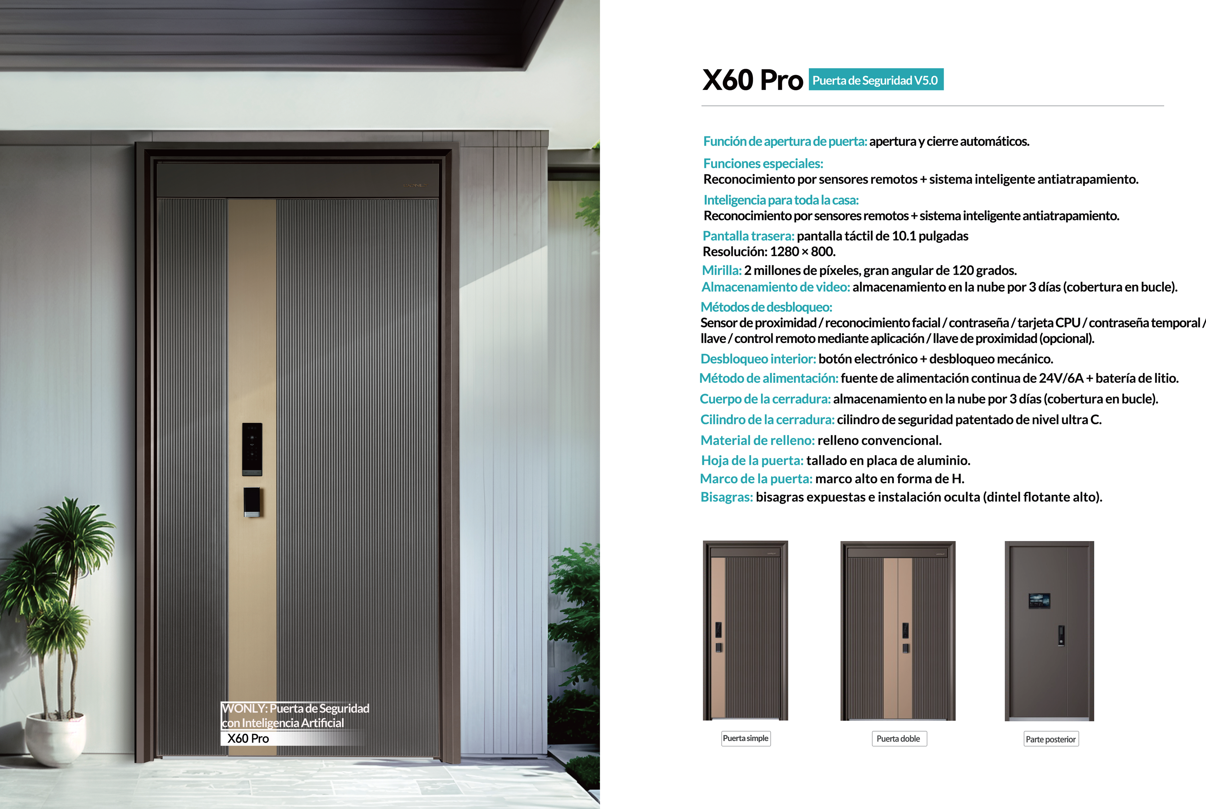 Puerta AI tecnologia avanzada