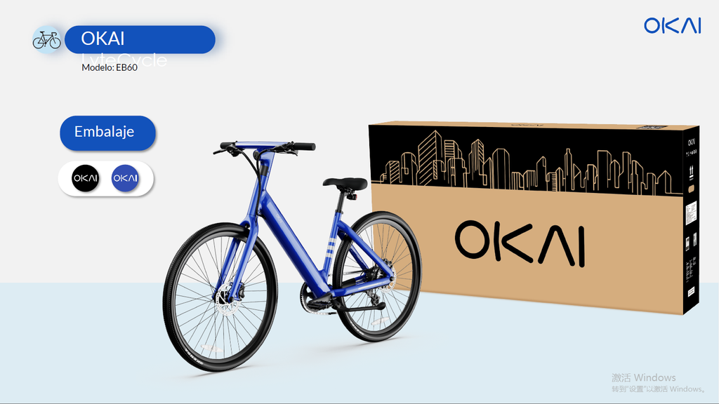 Bicicleta OKAI EB60