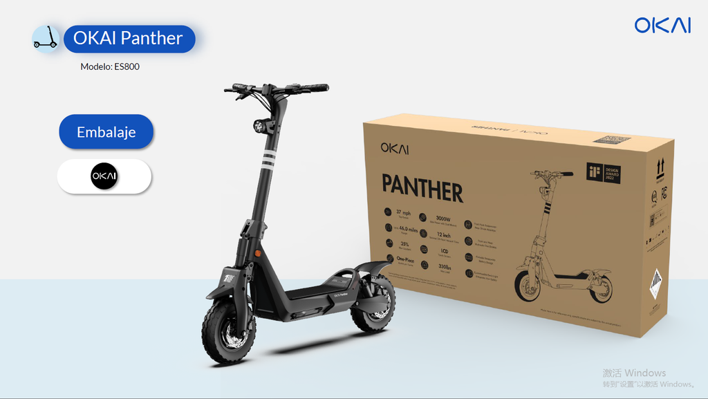 Patinete OKAI ES800