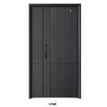 Puerta de aluminio fundido Lange