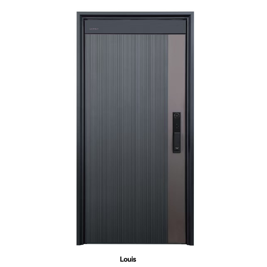 Puerta de aluminio fundido Louis