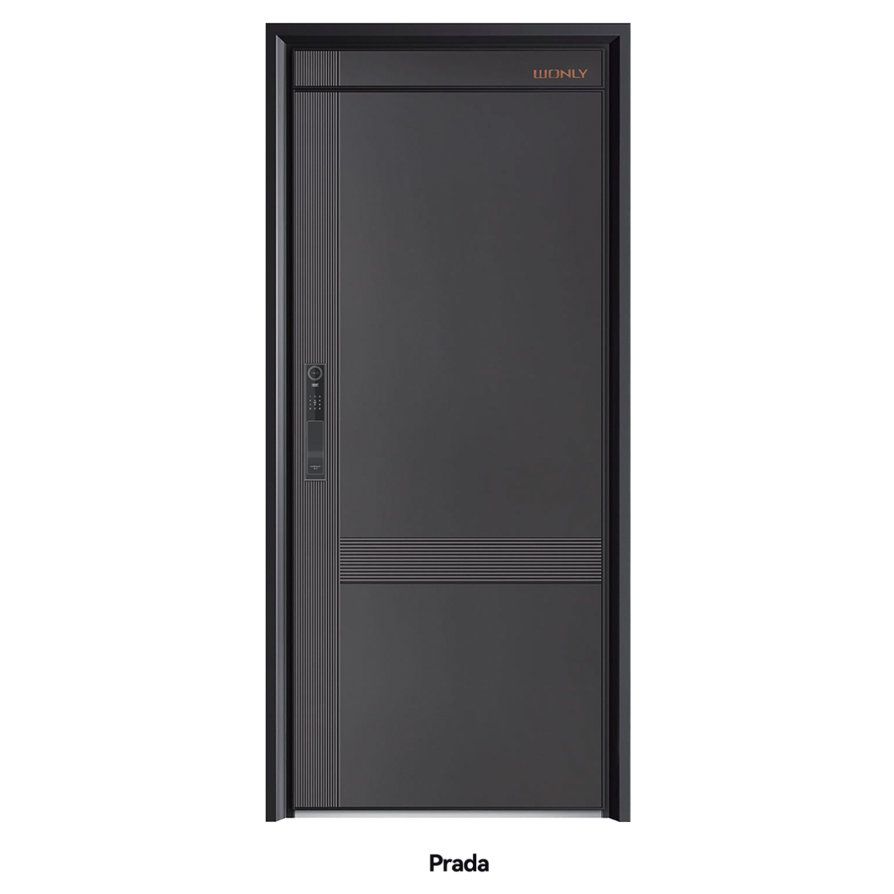 Puerta de aluminio fundido Prada