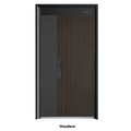 Puerta de aluminio fundido Woodland