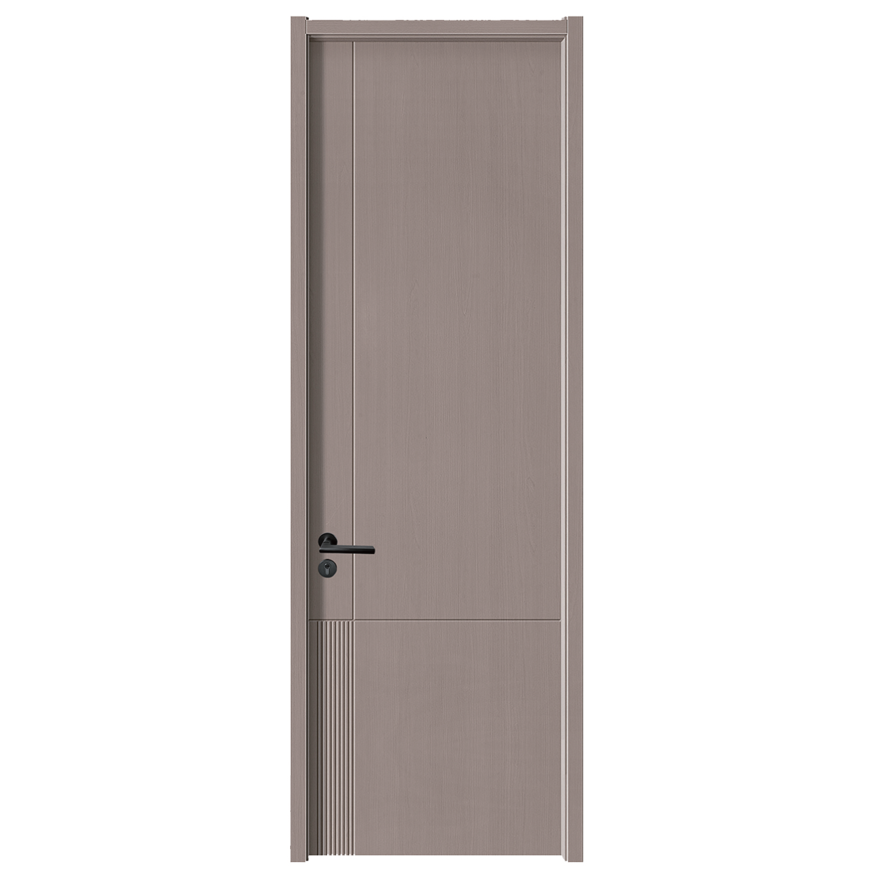 Puerta de madera natural WONLY