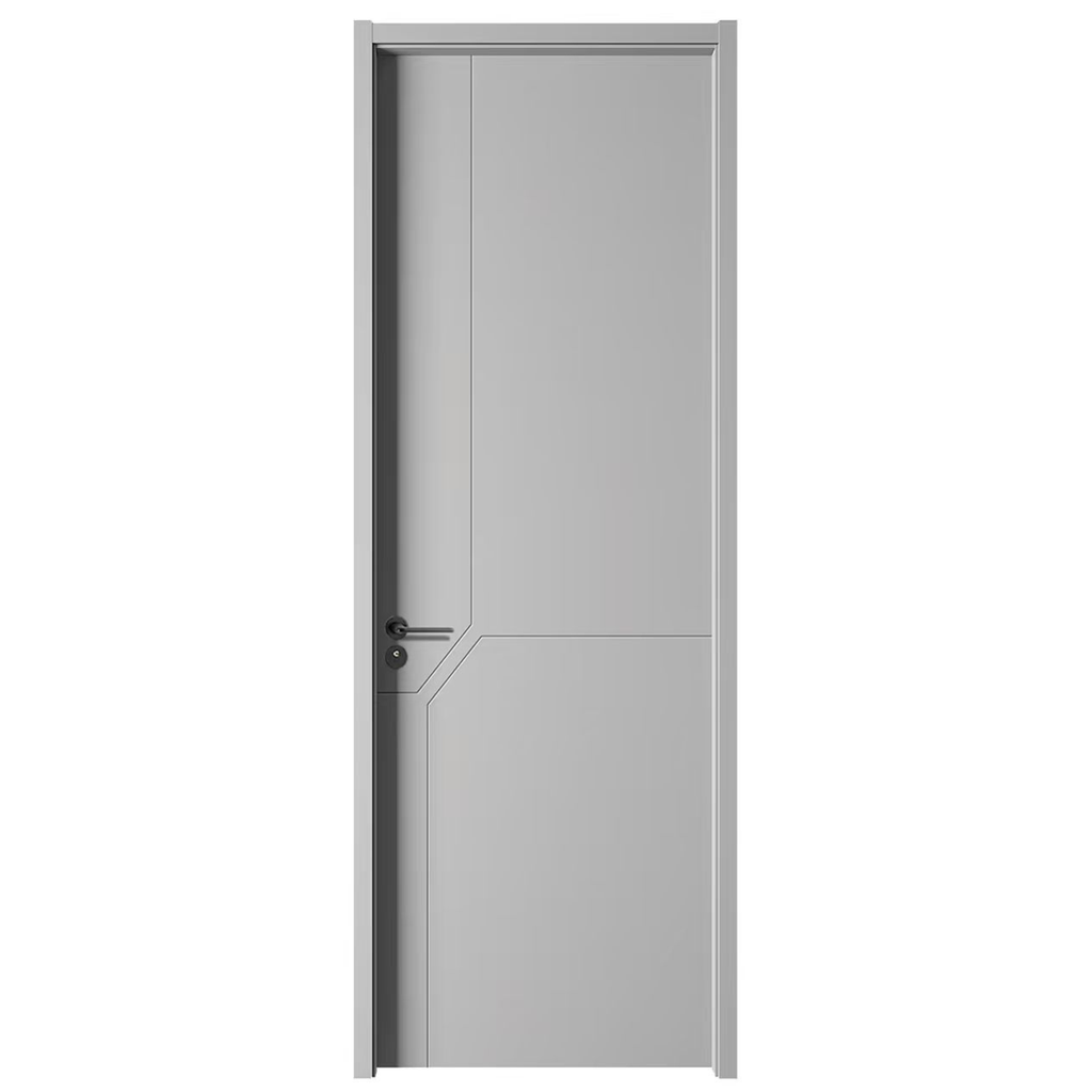 Puerta de madera natural WONLY